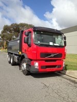 Truck Hire Solutions Pic 3 - European comfort and safety 10m tipper with IVMS tracking and auto tarp