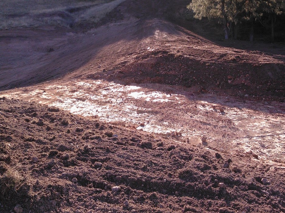 Ebenezer Earthmoving Pic 1 - Dam construction