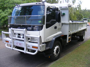 Ezy Diggers Pic 3 - isuzu 950 86t pay load earthmoving truck brisbane