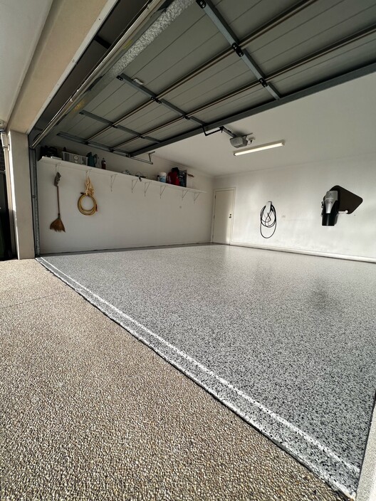 Webster Epoxy Flooring Pic 1 - Epoxy Flake Flooring