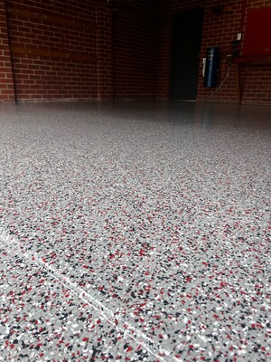 Webster Epoxy Flooring Pic 3 - Epoxy Flake Flooring