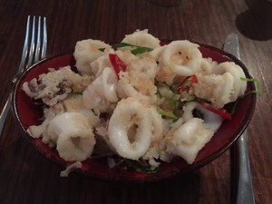 Gaston Pic 2 - Calamari starter