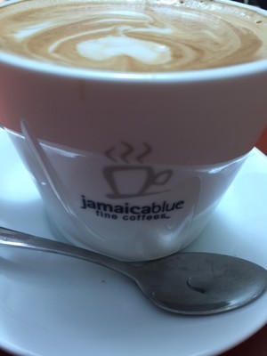 Jamaica Blue Pic 2 - Flat White