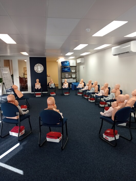 First Aid HQ Pic 1 - Discover our stateoftheart first aid training room in Footsdcrat Equipped with realistic manikins and modern facilities our training space ensures handson learning for lifesaving skills Join us for comprehensive first aid training today