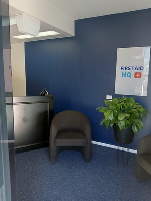 First Aid HQ Pic 5 - The reception area at our Footscray Office