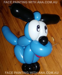 Face Painting with Ana Pic 4 - Balloon Dog