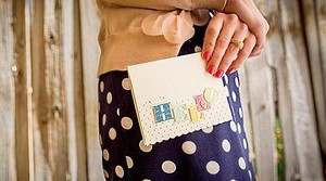 Sentimental Stamping Pic 3 - creating happy mail for friends and family