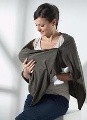 Shop 4 Mum and Bub Pic 2 - MEV Soft Bamboo Poncho