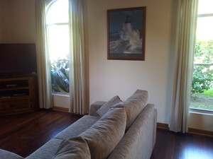 Busselton Beach Stayz Holiday Home Pic 4 - Lounge area for relaxing board games large flat screen DVD to enjoy at night