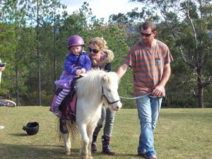 Cheeky Cherokee's miniature pony rides Pic 5 - Even little ones can enjoy our pony rides