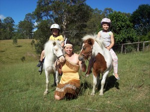 Cheeky Cherokee's miniature pony rides Pic 3 - We have a cowboyIndian theme