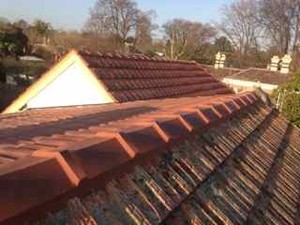 O'dowds Rooftiling Services Pic 3 - All tiles have been layed and ridge capping and gable tiles all bedded and pointed finished product