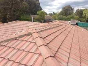 O'dowds Rooftiling Services Pic 4 - House after rebedding and high pressure cleaning