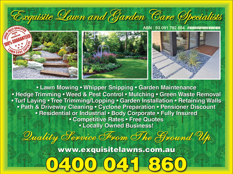 Exquisite Lawn and Garden Care Specialists Pic 1