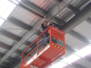 Raylec Services Pic 4 - We have our own Scissor Lift