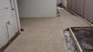 In Style Landscapes Pic 2 - Exposed Aggregate Path