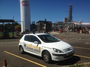 Test and Tagging Man Pic 3 - Test and Tagging Man decommissioning the oil refinery at kurnell