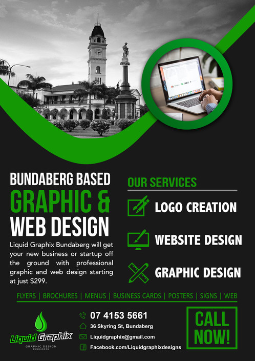 Liquid Graphix Qld Pic 1 - Local Graphic Web Design right here in Bundaberg