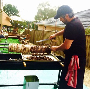 The Grecian Kitchen Pic 3 - On Site Yiros BBQ