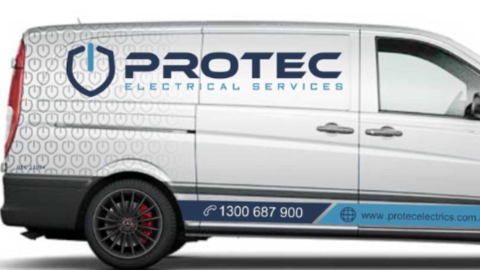 Protec Electrical Services Pic 1 - New van Signage