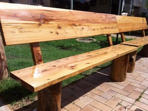 Glasshouse Country Woodworks Pic 5 - Bench chairs