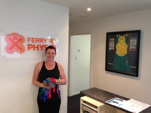 Ferry Rd Physio Pic 3 - One of our Clients and Athletes