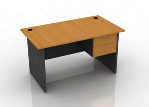 Business Furniture Direct Pic 2 - Desk with 3 drawer hanging