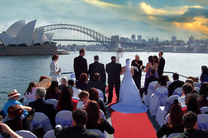 Elanelle Events Management - Sydney Habour Cruises Pic 4 - Wedding Reception on Sydney Habour