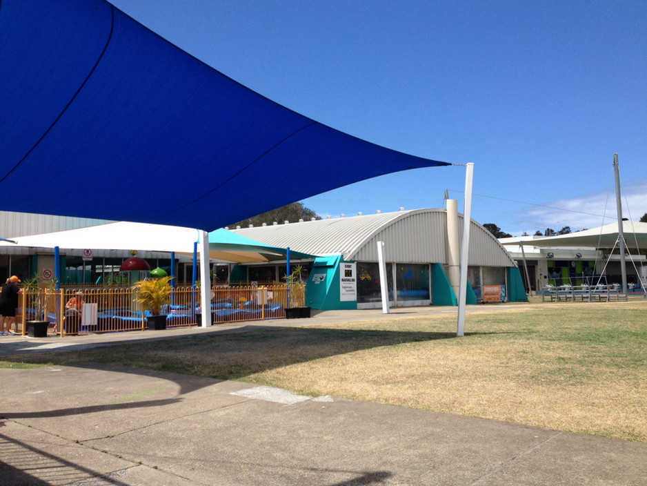 Palm Beach Olympic Pool Pic 1 - Looking towards the kids pool aquatichydrotherapy pool