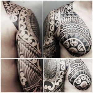 Na8iv Ink Victoria Park Pic 2 - tribal tattoo