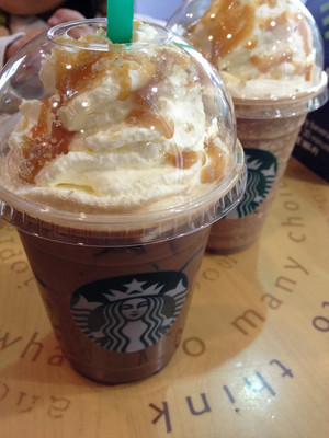 Starbucks Pic 5 - Spring special salted caramel mocha frappucino