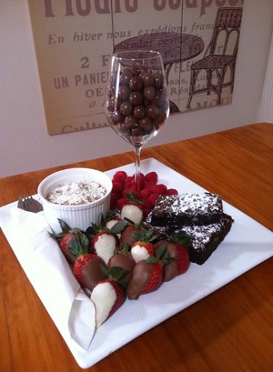 Milton Country Retreat Pic 2 - Chocolate Indulgence Platter