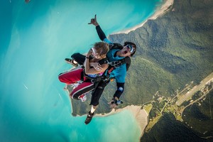 Skydive the Beach and Beyond Airlie Beach Pic 2 - Freefall for up to an insane 60 seconds