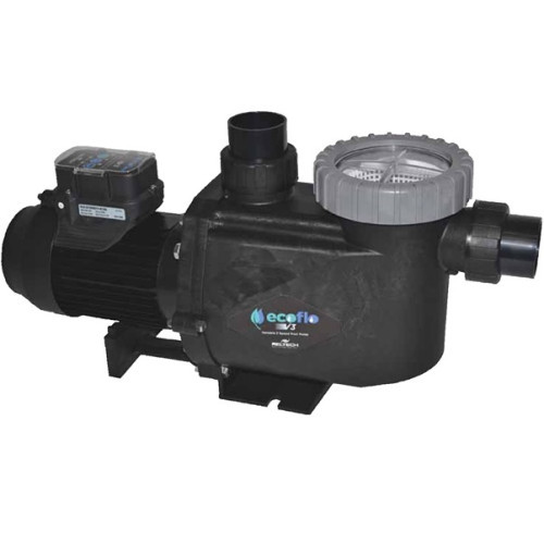 Pool Pumps and Equipment Pic 1 - Our Ecoflo V3 pump enables pool and spa owners the choice of how to run their pumps in the most efficient way so as to decrease electricity costs and carbon emissions