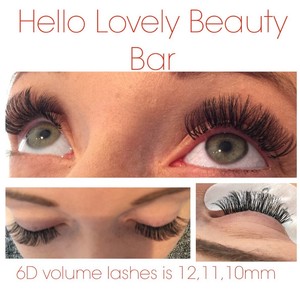 Hello Lovely Beauty Bar Pic 2 - Volume lashes in 007 Dcurl 1012mm