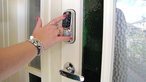 Eastwood Locksmiths Pic 2 - Lockwood Digital and Chrome leverset