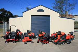 GoulPro Power Pumps & Sheds Pic 4 - Shed domestic farm and industrial Husqvarna mowers trimmers chainsaws Sales accessories parts service