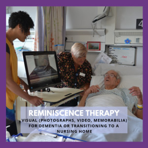 Woven Journey Pic 2 - Reminiscence Therapy Visual photographs video memorabilia for dementia or transitioning to a nursing home