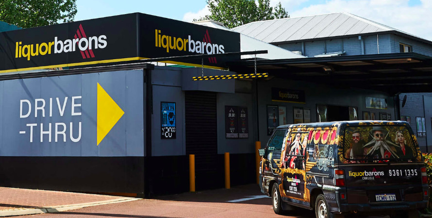 Liquor Barons Pic 1 - Check out our awesome delivery van and drivethru bottle shop access