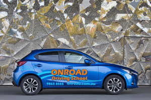 Onroad Driving School Pic 2 - Brand new Mazda has entered into our family of Sydney Driving School Onroad