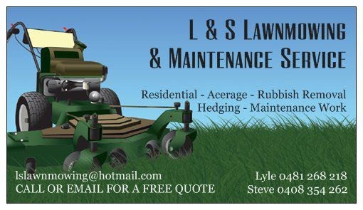 L & S Lawnmowing & Maintenance Services Pic 1