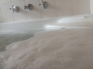 Hahndorf Resort Tourist Park Pic 3 - The inroom spa bubbles of pure warm relaxation