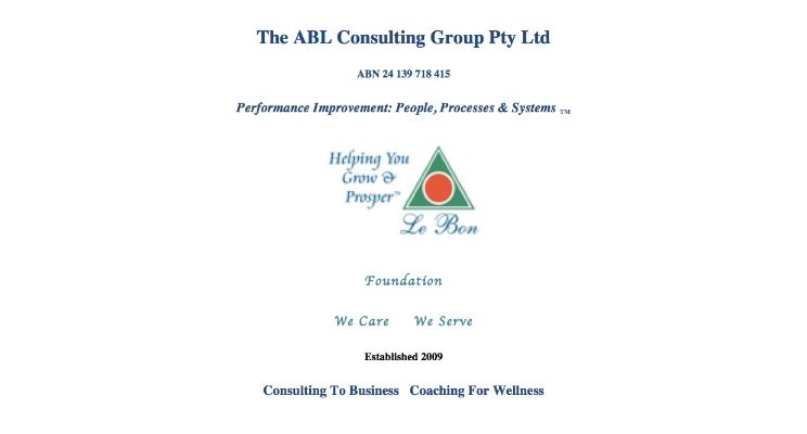 The ABL Consulting Group Pty Ltd Pic 1