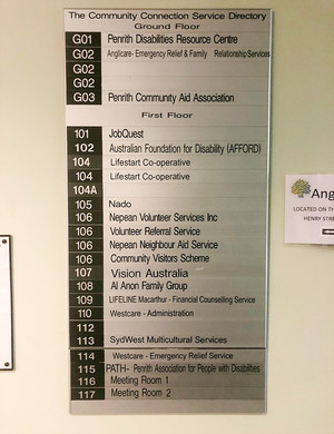 SydWest Multicultural Services Pic 4 - Whether you arrive in the elevator or come up the stairs turn right and you will see our door