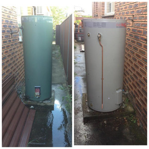 Mr Splash Plumbing Pic 5 - Blown hot water system replaced in Rockdale Mr Splash Plumbing