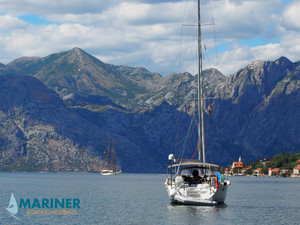 Mariner Boating Holidays Pic 5 - On anchor in Bay of Kotor 2017 Croatia Montenegro Yacht Rally