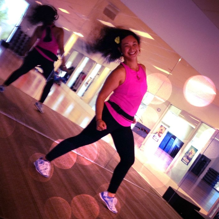 Dance Fitness With Leila Pic 1 - Dancing is my happy place join the party FAB Mama6 Dance Fitness With Leila