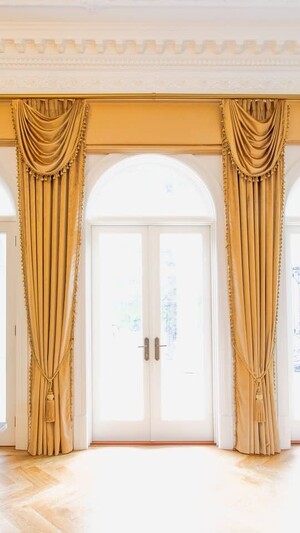 Hay Interiors Loose Cover Manufacturers Pic 3 - Formal curtains made by Hay Interiors Curtains Blinds