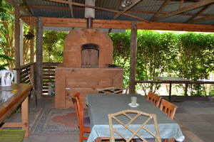 Turmeric Gardens Pic 5 - Woodfired pizza oven