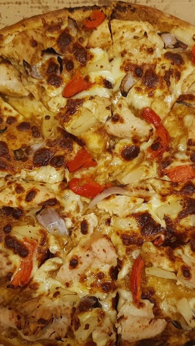 Leodegario's Pizza Pic 1 - Satay chicken Pizza